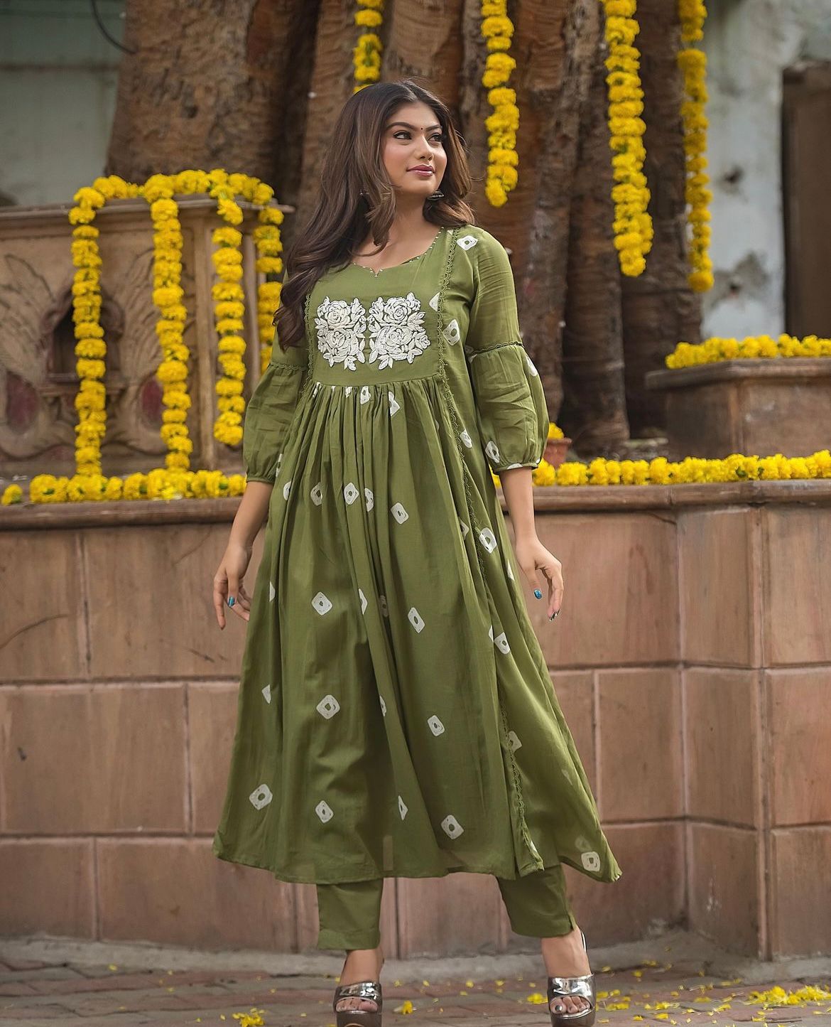 Beautiful Classy Embroidered Co-ord Set