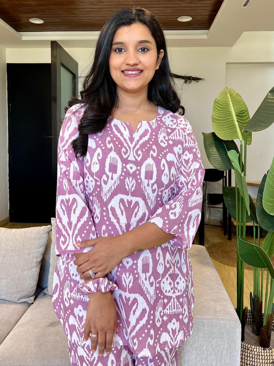 Beautiful Abstract Printed Co-ord Set