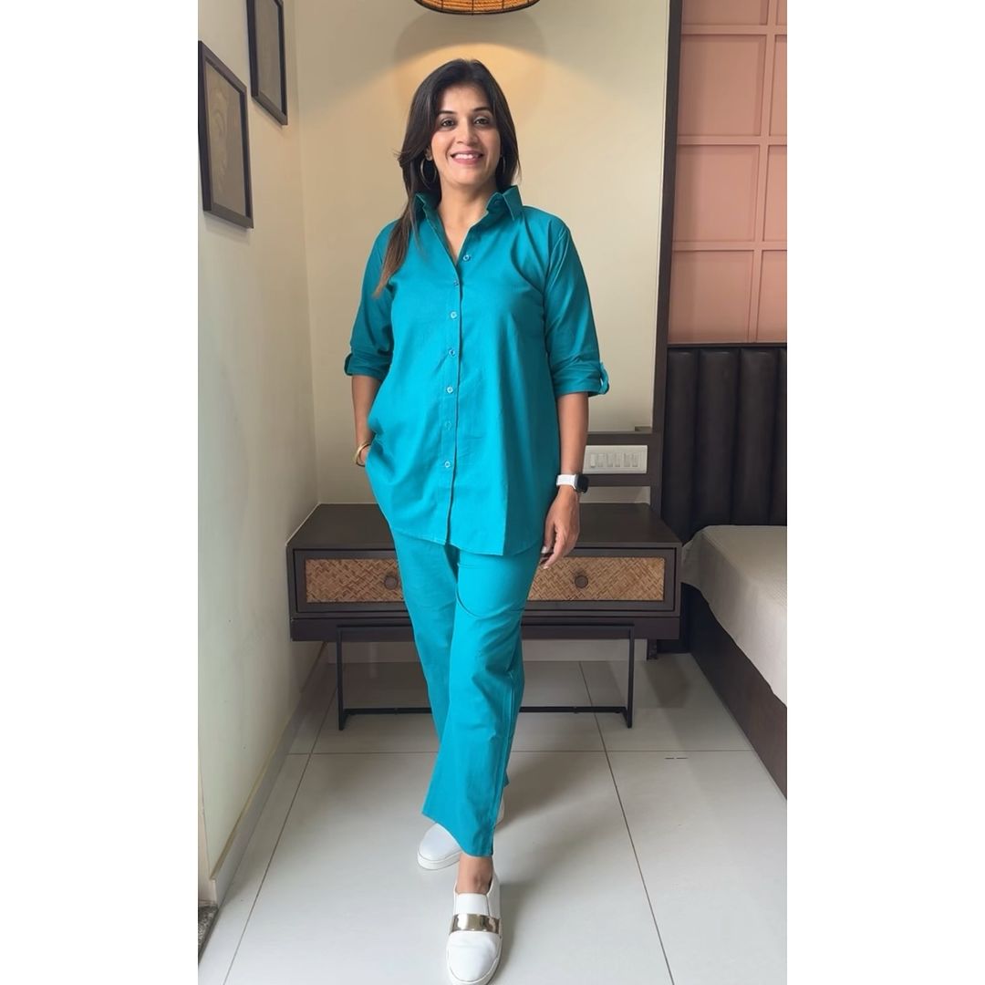 Premium Classy Solid Co-ord Set