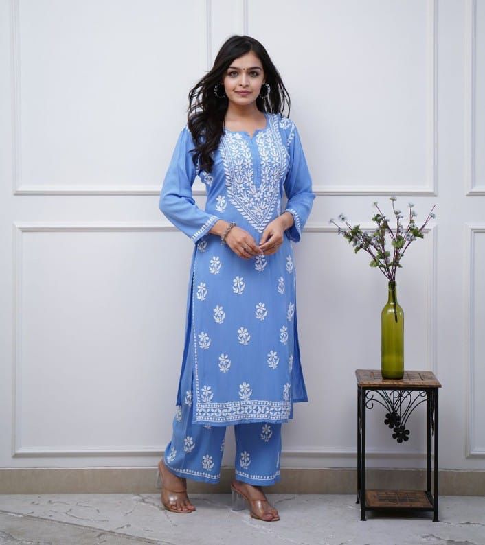 Beautiful Classy Embroidered Co-ord Set