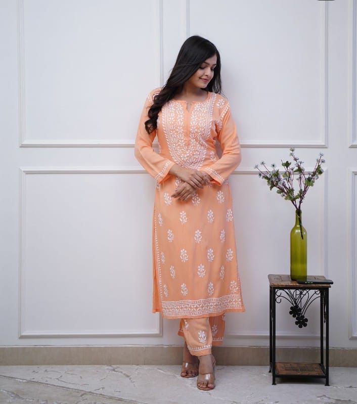 Beautiful Classy Embroidered Co-ord Set