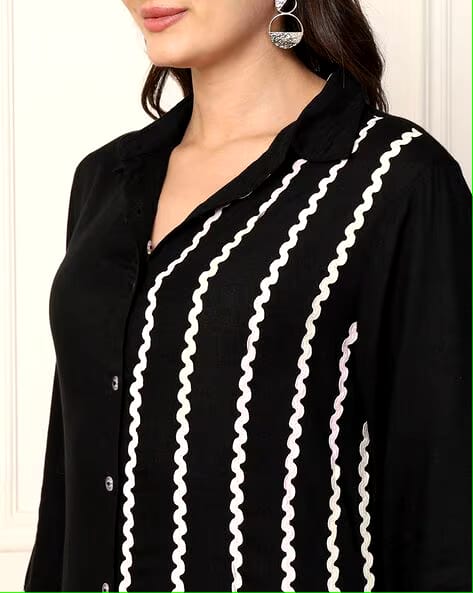 Designer A-Line Midi Dress