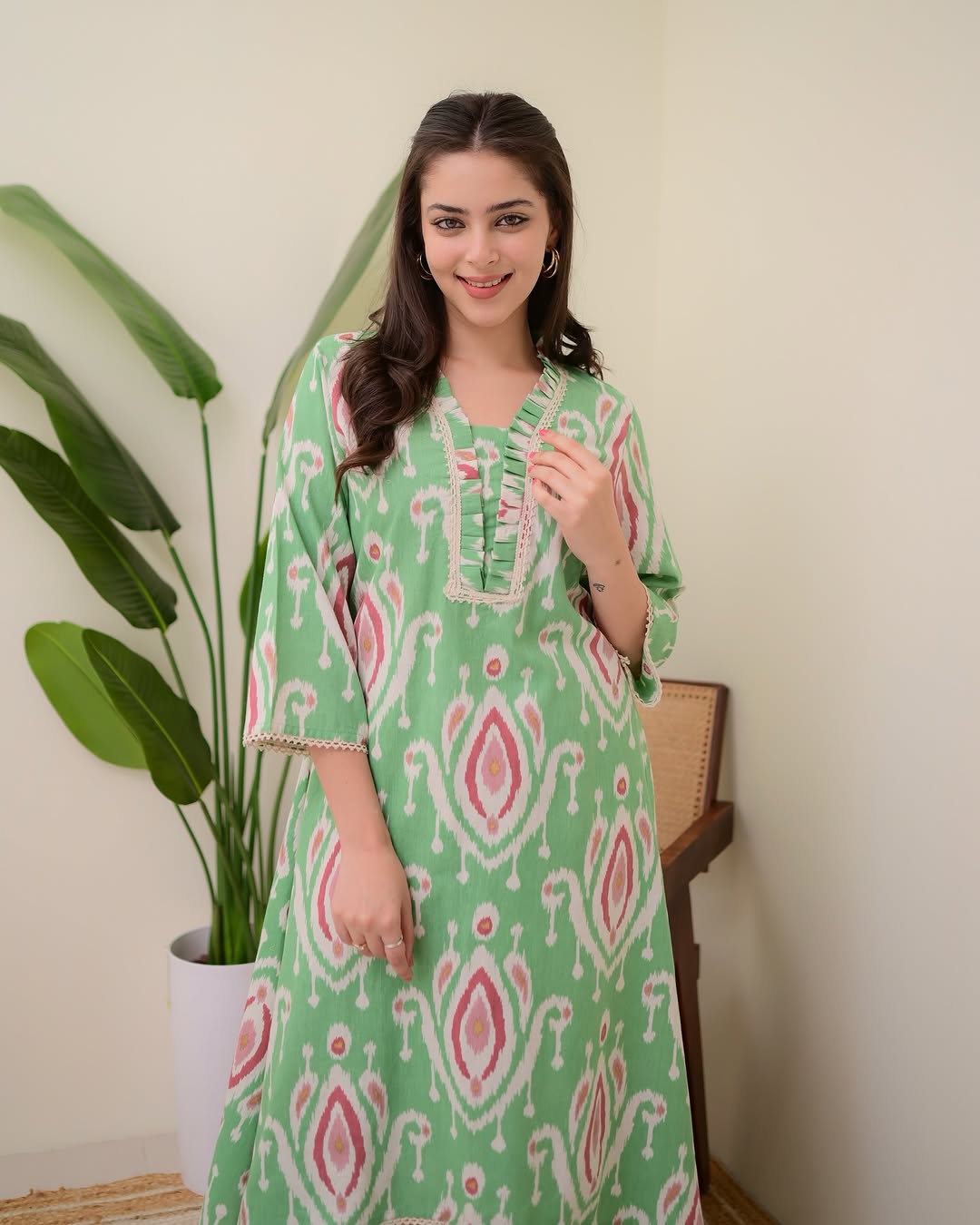 Classy Long Printed Co-ord Set