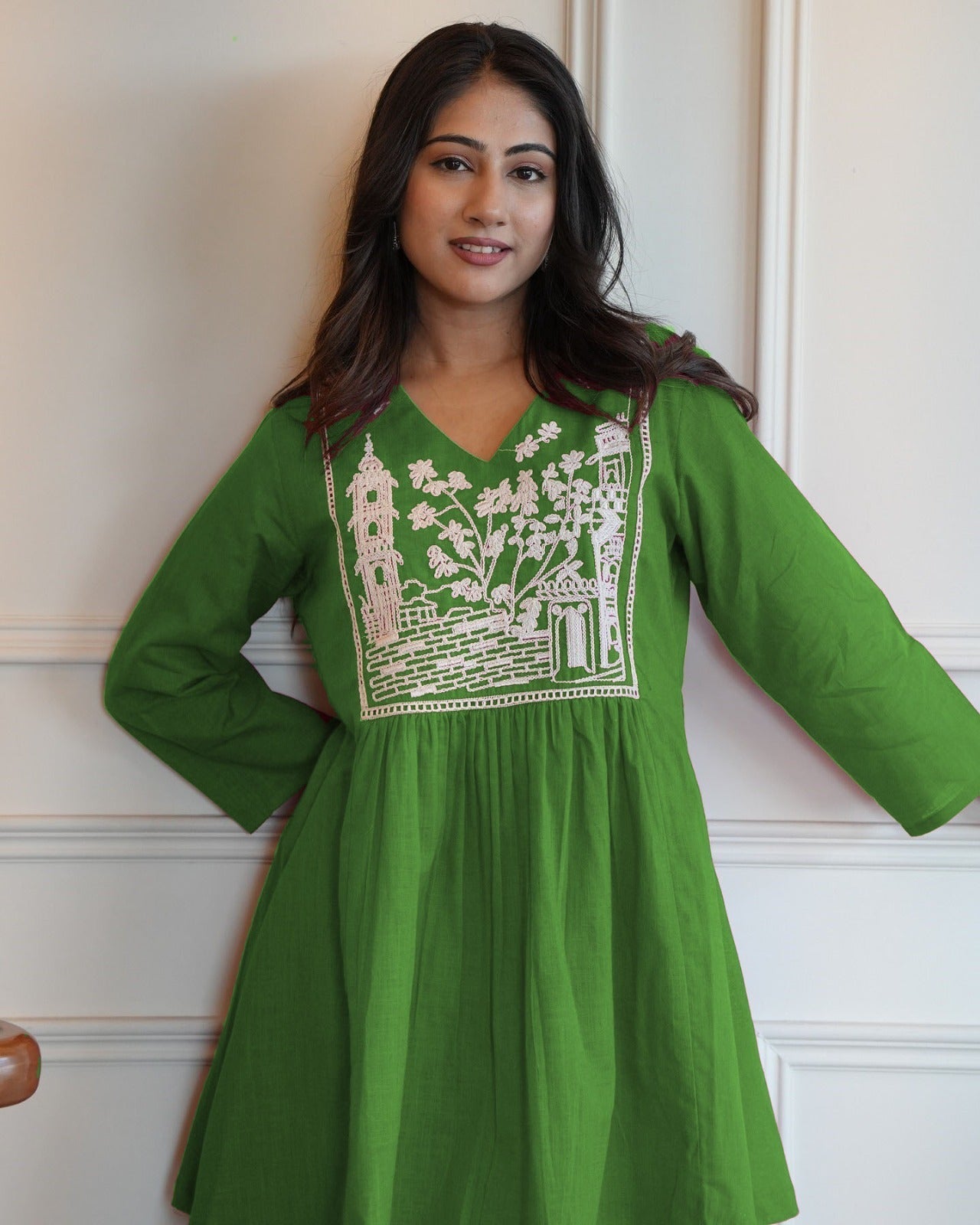 Trendy Designer Embroidered Co-ord Set