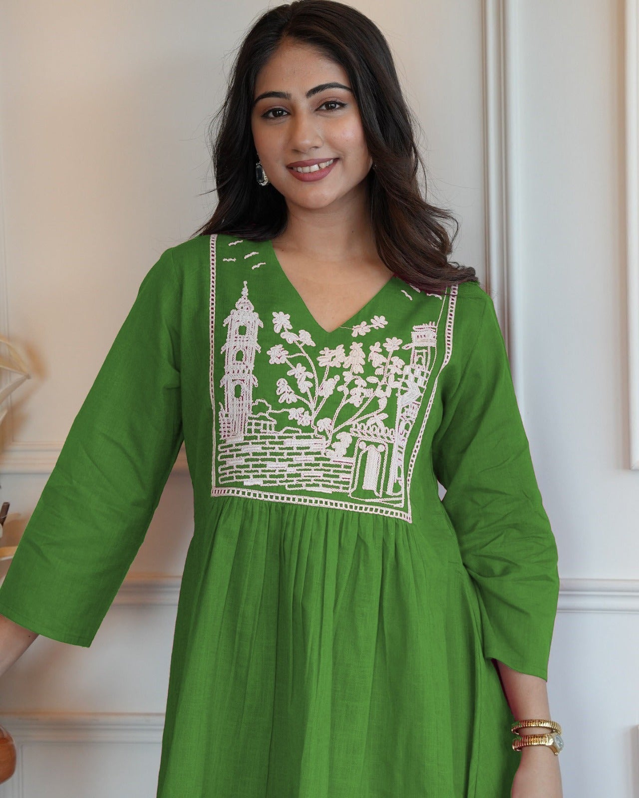 Trendy Designer Embroidered Co-ord Set