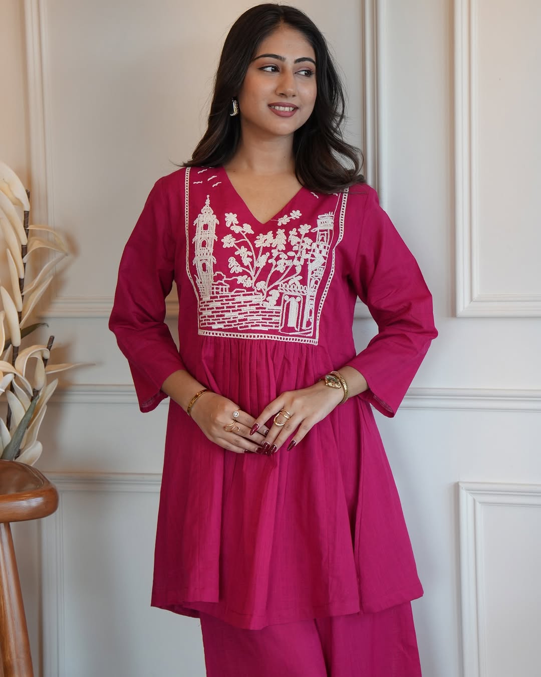 Premium Designer Embroidered Co-ord Set
