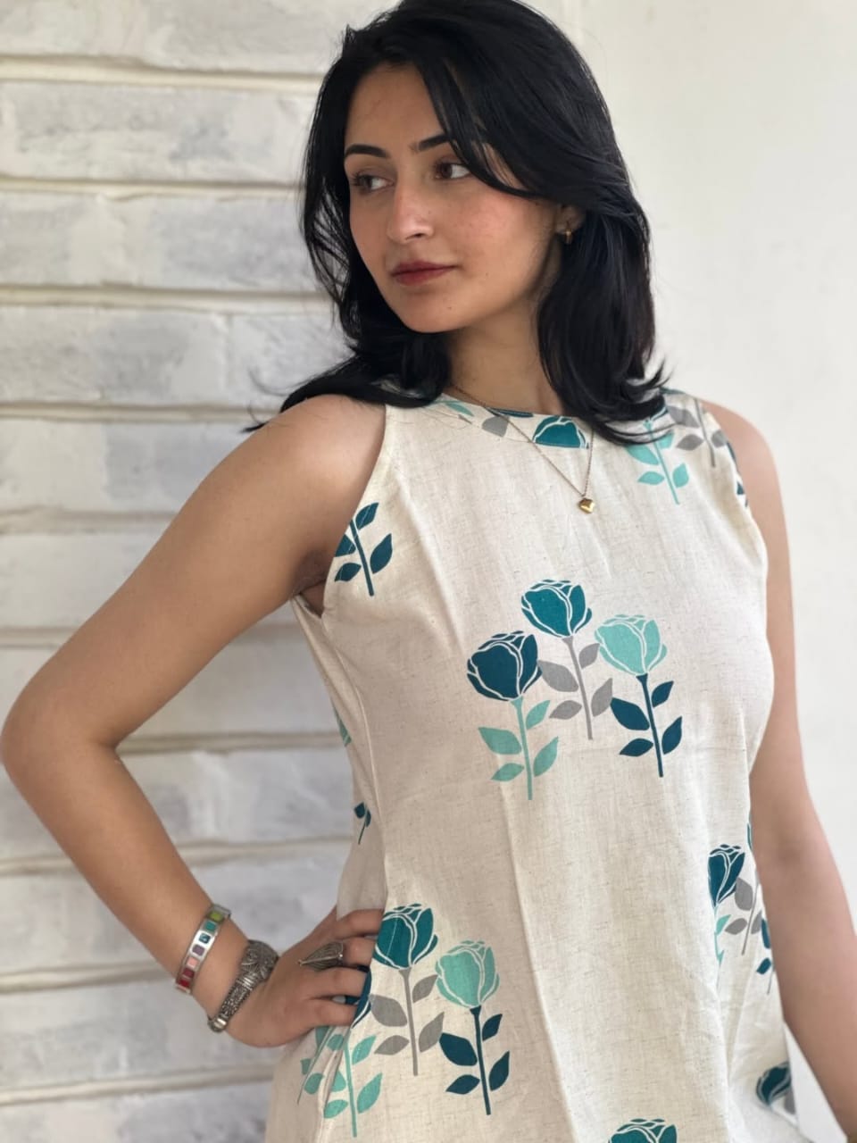 Floral A-Line Printed Co-ord Set