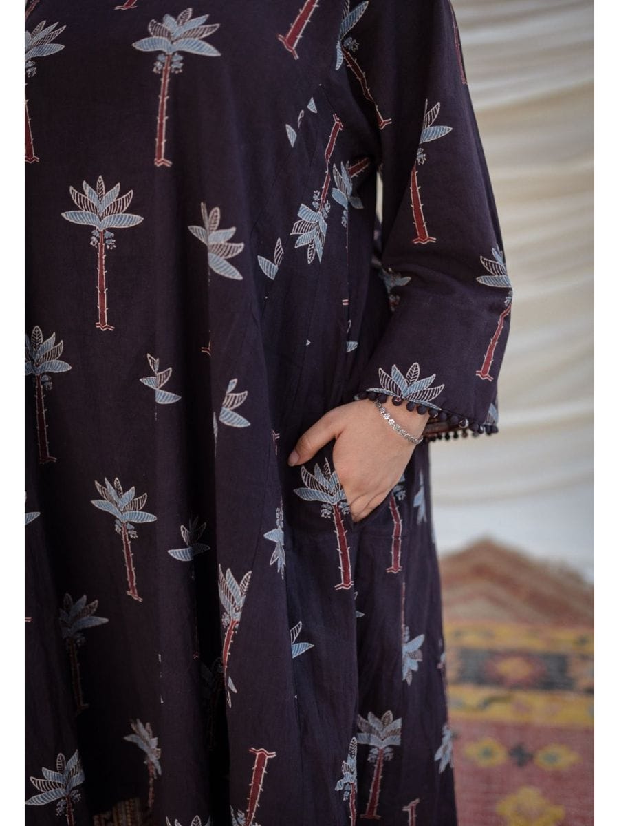 Floral Classy Embroidered Co-ord Set