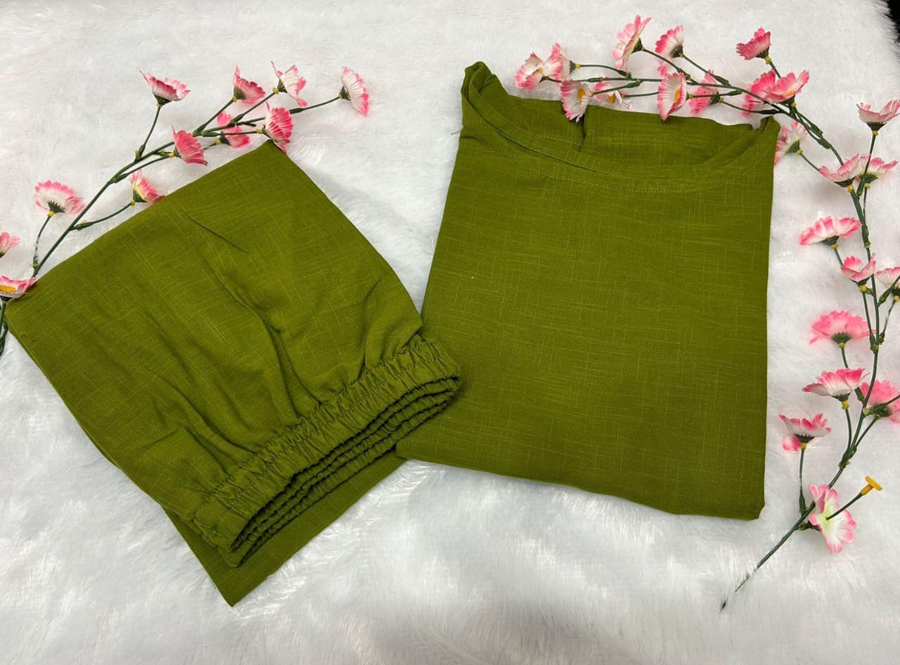 Premium Stylish Embroidered Co-ord Set