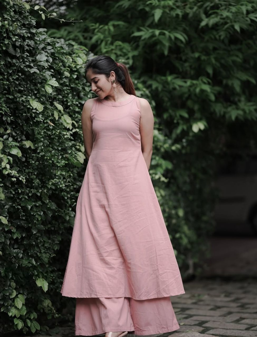 Elegant Pink Long Co-ord Set