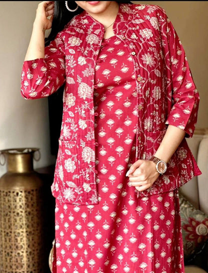 Trendy Soft Designer Co-ord Set