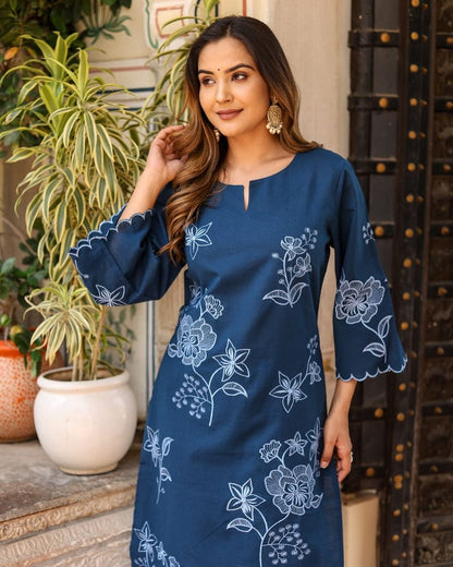 Premium Floral printed Co-ord Set