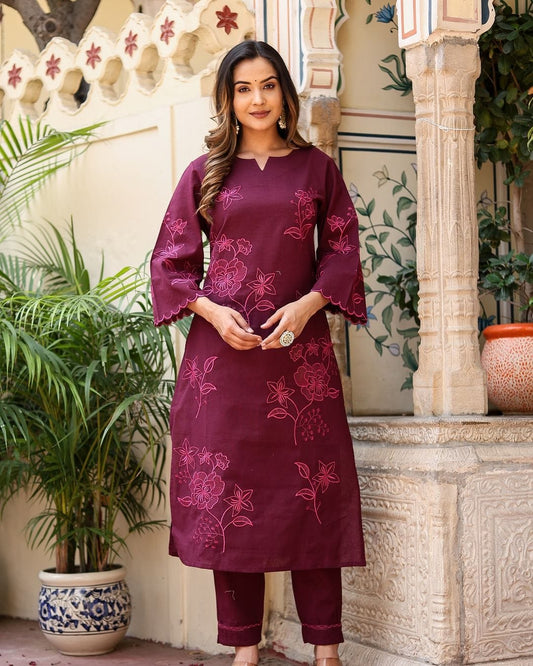 Premium Floral printed Co-ord Set