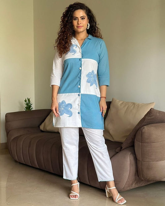 Premium Pastel Printed Co-ord Set