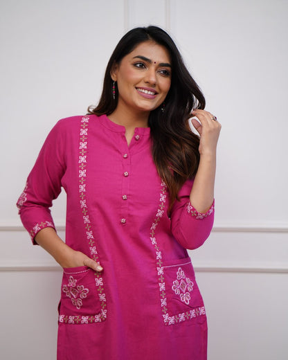 Premium Classy Embroidered Co-ord Set