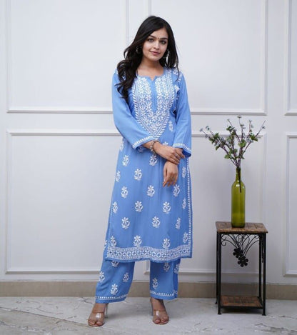 Beautiful Classy Embroidered Co-ord Set