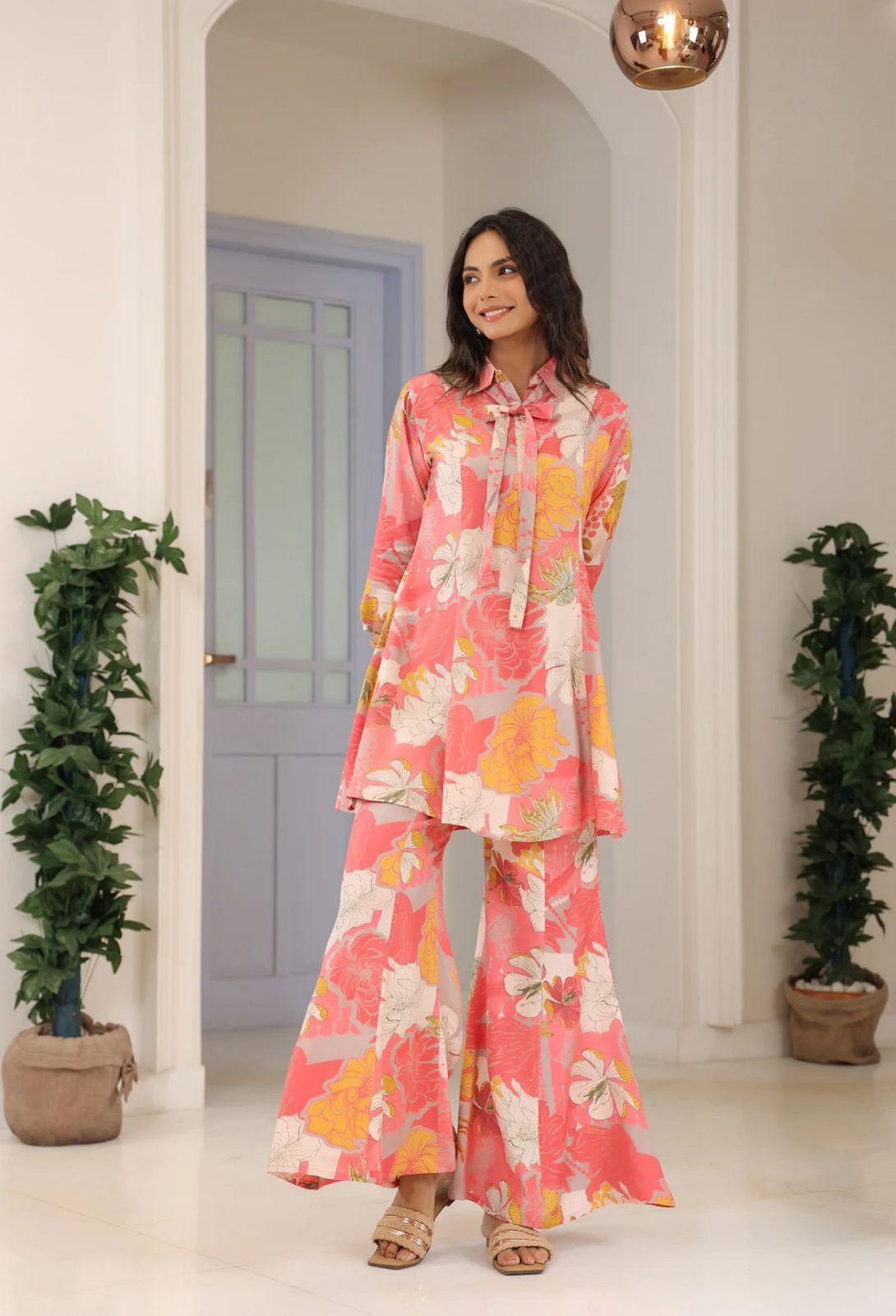 MultiFloral printed Co-ord Set