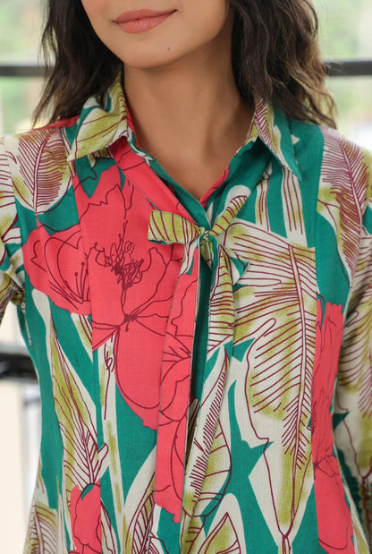 MultiFloral printed Co-ord Set