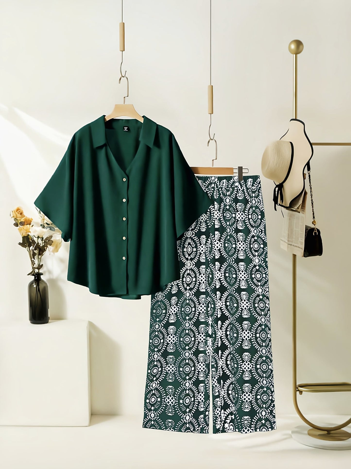 Elegant Stylish printed Co-ord Set