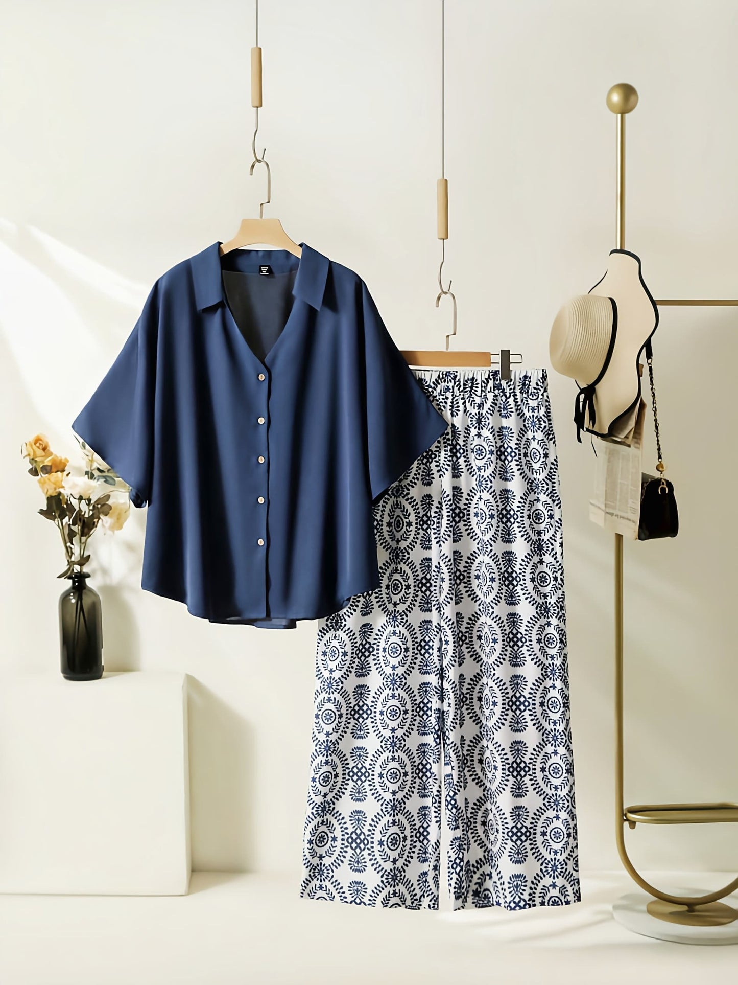 Elegant Stylish printed Co-ord Set