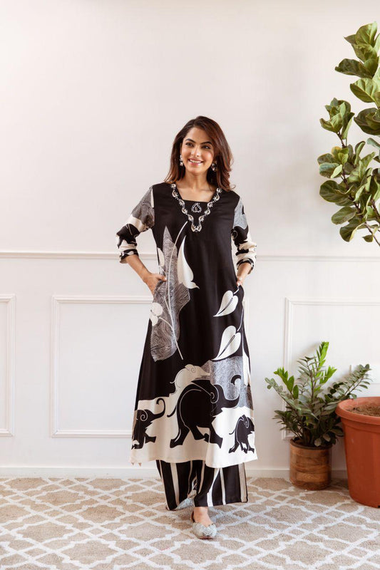Elegant Traditional Chic Co-ord Set
