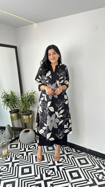 Designer Floral Printed Co-ord Set
