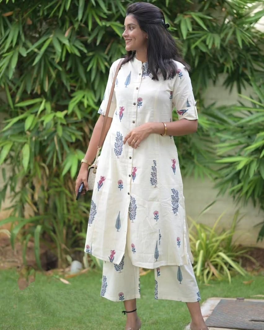 Premium Floral Fine Printed Co-ord Set