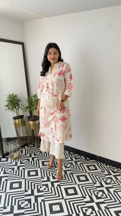 Elegant Classy Printed Co-ord Set