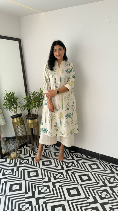 Elegant Classy Printed Co-ord Set