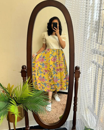 Floral Umbrella Pattern Co-ord Set