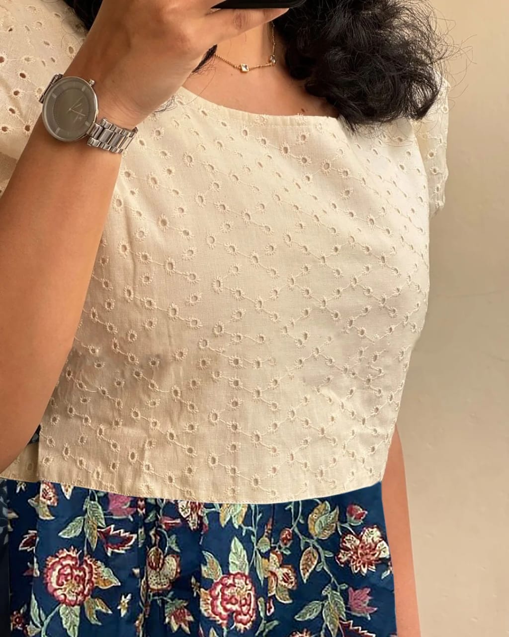 Floral Umbrella Pattern Co-ord Set
