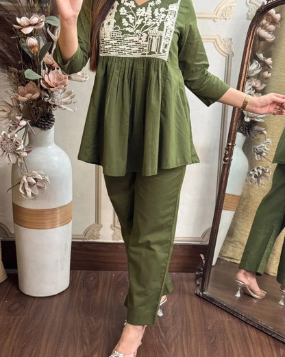 Elegant Trendy Designed Co-ord Set