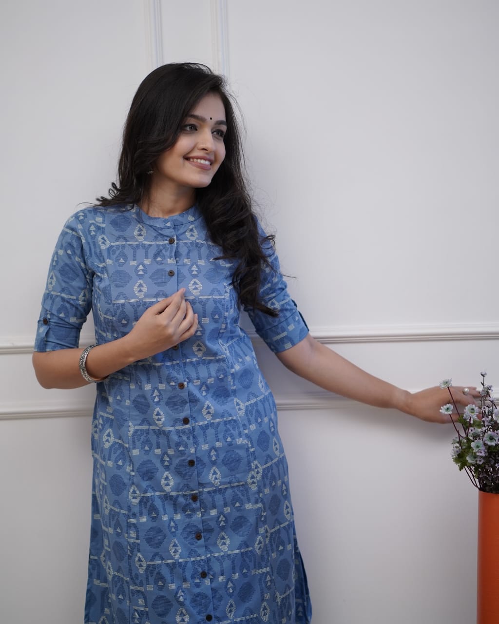 Designer Straight Embroidered Co-ord Set