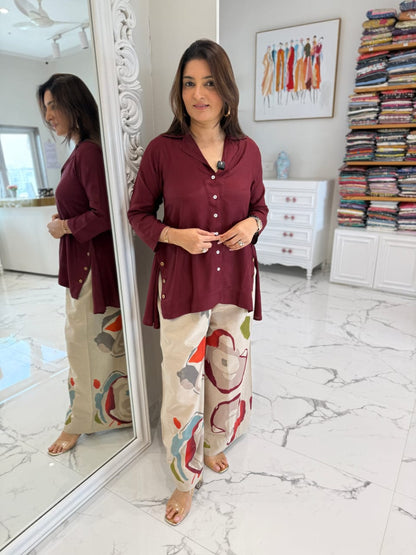 Designer printed Co-ord Set