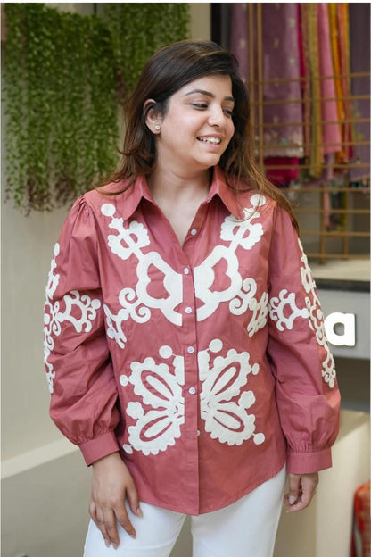 Elegant Embroiderd Designed Co-ord Set